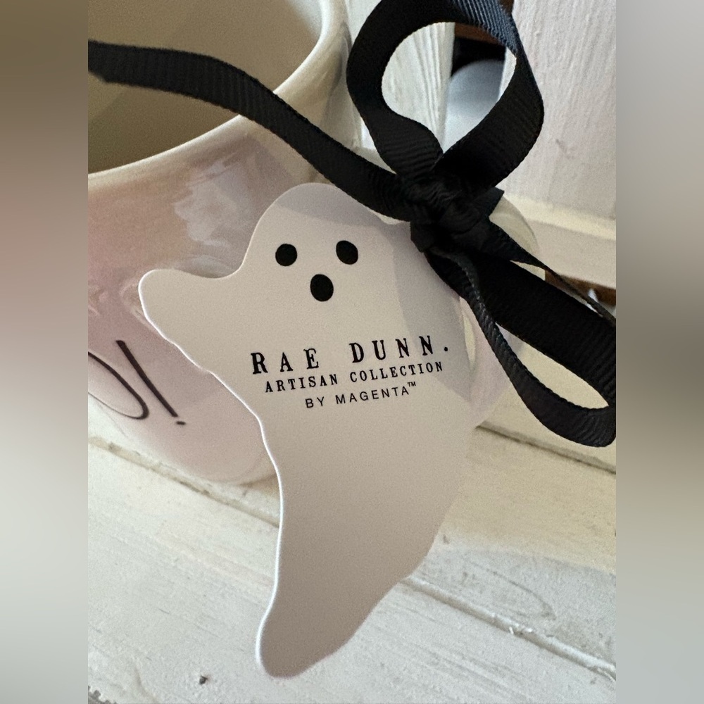 Rae Dunn White 'BOO!' Mug - Picture 2 of 3
